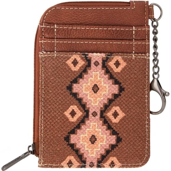 Handbags - Card Wallet for Women Boho Aztec Credit Card Holder with